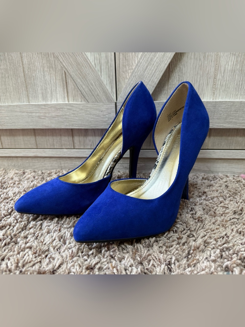 Charlotte Russe- “Danica”Royal Blue Pointed-Toe Stiletto Pumps(7)